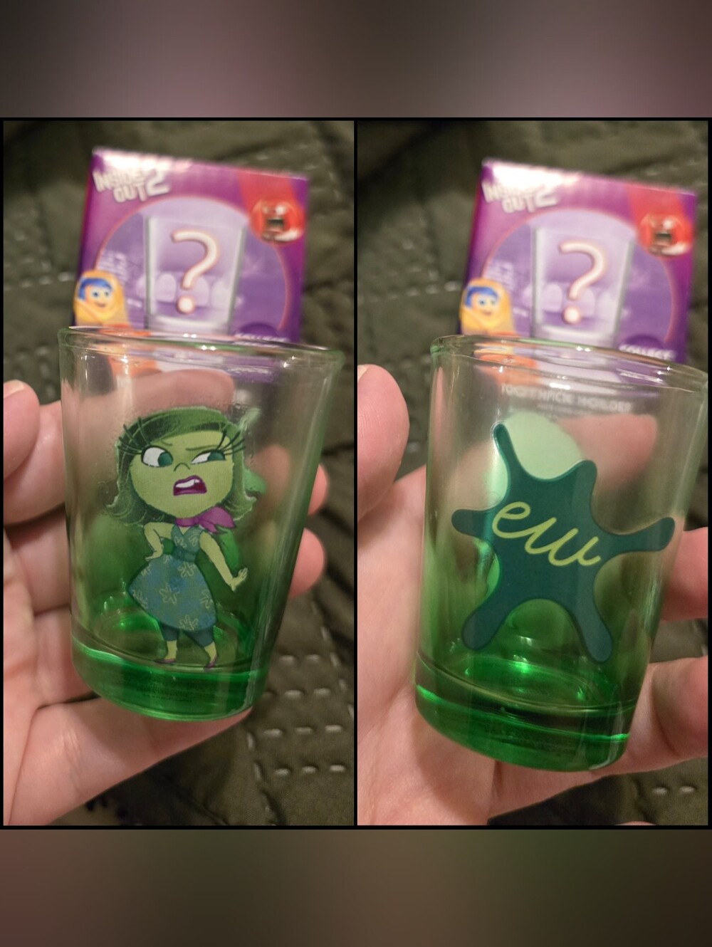 BoxLunch Exclusive Bioworld Disney Pixar Inside Out 2 Blind Box Mini Glass
